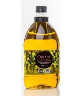 Aceite oliva Jaén Virgen Extra "Oro de Canava" 2 Litros