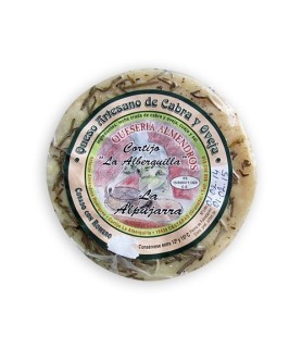 Queso Artesano de Cabra y Oveja con Hierbas 800g "La Alberquilla"